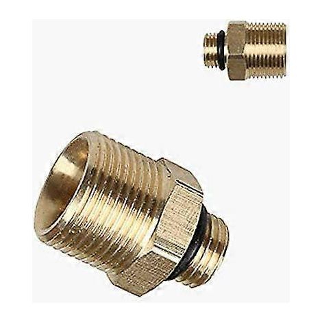 Raccord pour canon à mousse de nettoyeur haute pression KRANZLE/Himore/Ubermann (femelle M22 14 mm), filetage mâle 1/4" pour lance à mousse. (1/5)