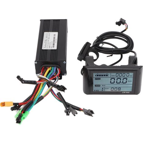 Contrôleur Brushless LCD 30A avec Écran SW900 et Ondes Sinusoïdales 3 Modes - Kit Complet