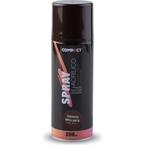 Glänzend braune Acryl-Sprühfarbe, 200 ml