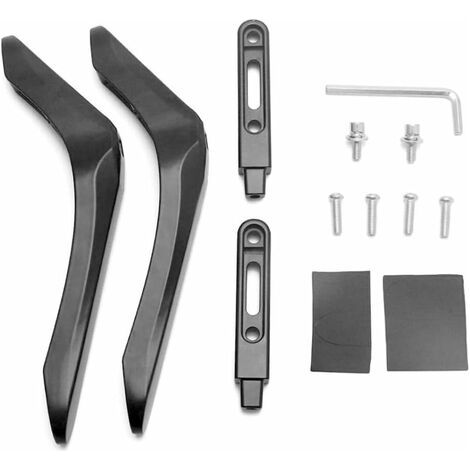 Support universel pour table, pied de bureau, support TV, pieds de fixation pour écran de 32 à 65 pouces avec vis