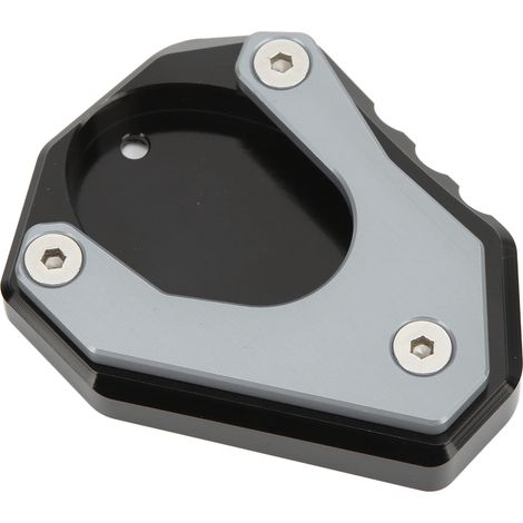 Rallonge de béquille latérale en aluminium pour moto NINJA250 300 400 2018+ (couleur titane) (1/5)