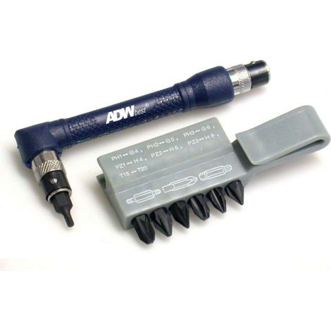 Avvitatore ad Angolo con 7 Inserti