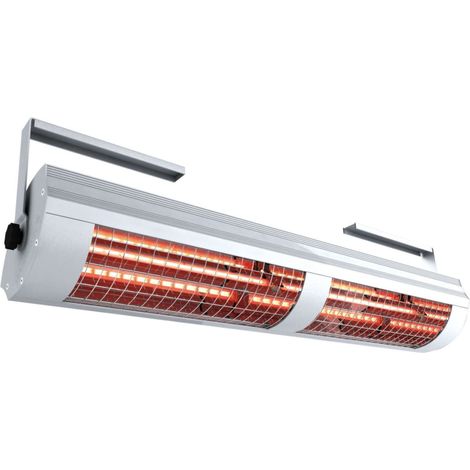 Solamagic ECO+ Profi-Infrarotheizstrahler 2800 W Kurzwellenstrahler Wand/Decke Infrarotstrahler ECO+ 2800 nano-anthrazit 9100467