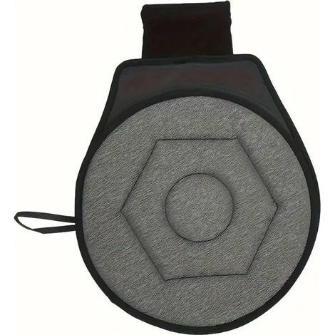 Coussin d'assise pivotant, coussin d'assise ergonomique pivotant à 360°, soulage la pression et offre une expérience d'assise confortable - 40 cm de diamètre. (1/5)