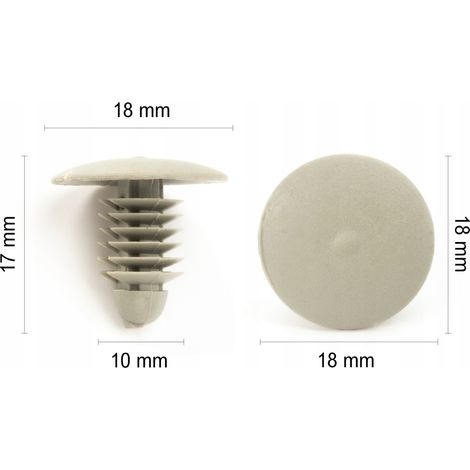 1 copri-spillo per rivestimento del tetto da 10 mm (1/5)