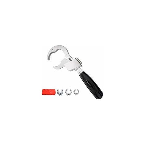Chiave multifunzione per bagno, chiave regolabile, set multiutensile, rubinetto, bagno retrò - Crezuo
