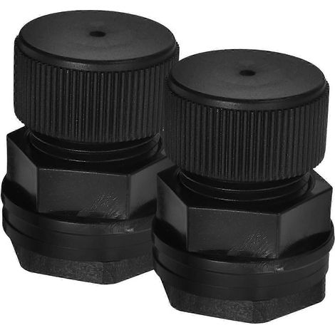 Raccord de cloison pour réservoir d'eau, compatible avec les récupérateurs d'eau de pluie (2 pièces), connecteur pour tuyau d'arrosage (1/5)