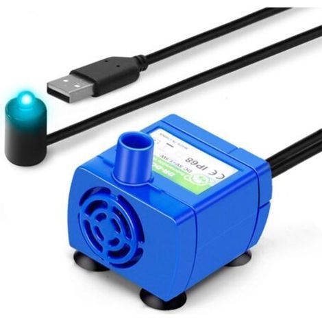 1pc New Generation Silent Submersible Electric Water Pump, Low Power Consumption, Cat Fountain Pump (1/4)