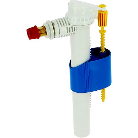 Nicoll – Robinet flotteur silencieux 12-17 – Alimentation latérale – Filetage 3/8' (12x17) – Matériau laiton pour installations sanitaires