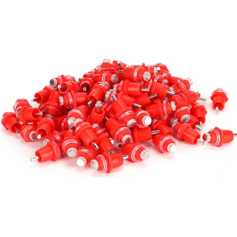 Abreuvoir Automatique Pour Poulet - Bec Verseur 3 Voies - En Plastique Durable - Installation Facile - Lot De 100 Pièces (1/5)
