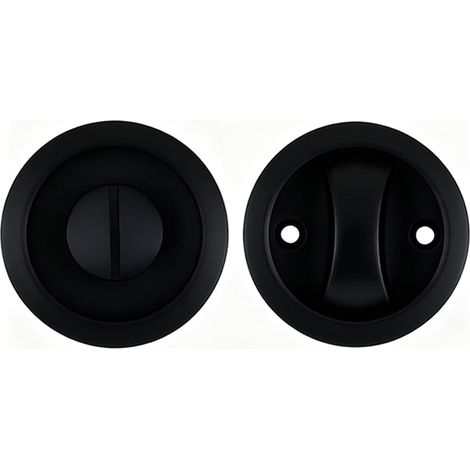 Round Interior Door Lock (Gold) (1/5)