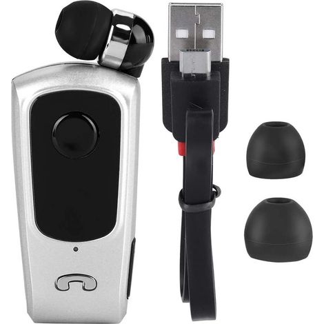 Trade Shop - Auricolare Wireless Altoparlante Bluetooth 5.1 Stereo Retractive Q-he626 - (1/5)