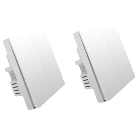 Interruttore intelligente, comunicazione Zigbee, funzionamento wireless, con Neutra 2 X2 (1/2)