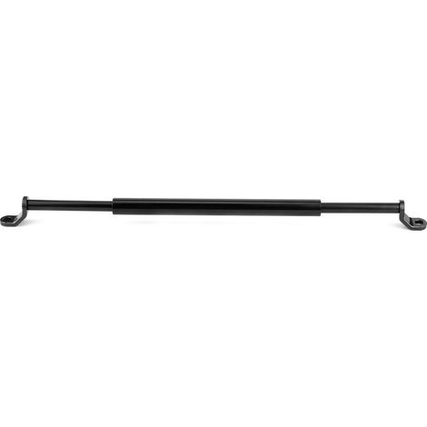 Barre de renfort en alliage d'aluminium CNC pour guidon de moto, extension et stabilisation - Noir