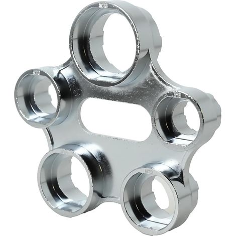 Chiave universale per aeratori/schiumatori a scomparsa, 10 misure, installazione e rimozione, M16/M18/M22/M24/M28, resistente e antiruggine (1/5)