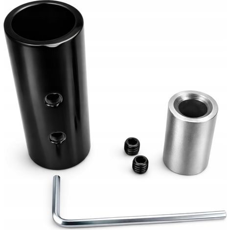 Support axial pour tube Ø16 mm, fixation garde-corps, angle 90°