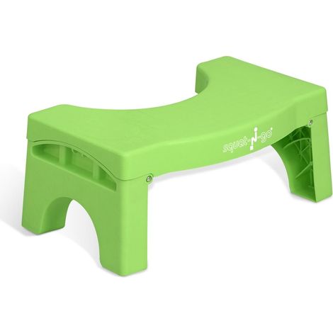 Squat-n-Go - Sgabello da WC - Verde