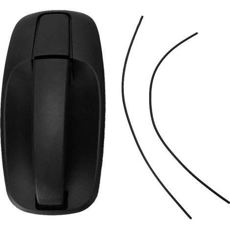 Jeffergarden Universal-Türgriffe hinten innen, schwarz, links/rechts, für Renault Trafic 2001-2008 (1/5)