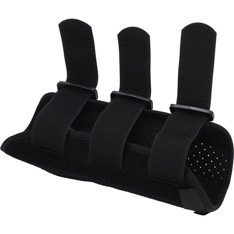 Verstellbare und atmungsaktive Handgelenkbandage für Fitness, Krafttraining und Sport – Linke Hand