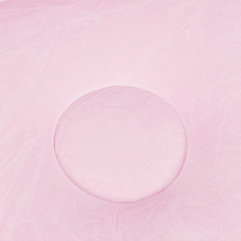 Canapé gonflable portable, fauteuil confortable avec repose-pieds pour salon ou balcon, rose, 116 x 98 x 83 cm (1/5)