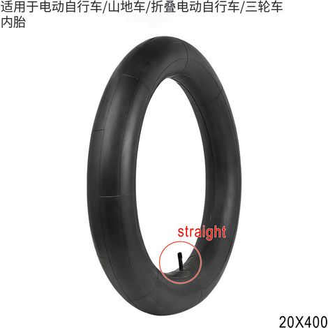 20x400 inner tubes are replacement parts for 20-inch inner tubes on electric bikes/mountain bikes/tricycles.