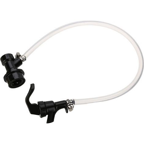 Faucet À Bière - Robinet Pique-Nique En Acier Inoxydable - Pour Fûts De 5 À 30 L - Embout Conique - 1 Pièce (1/5)