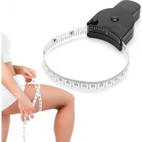 Metro a nastro flessibile da 150 cm (60 pollici) per misurare il corpo e la vita, ideale per sartoria e cucito. (1/5)