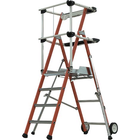 Elektriker Podestleiter - Maximale Arbeitshöhe 2.94m - 2272854