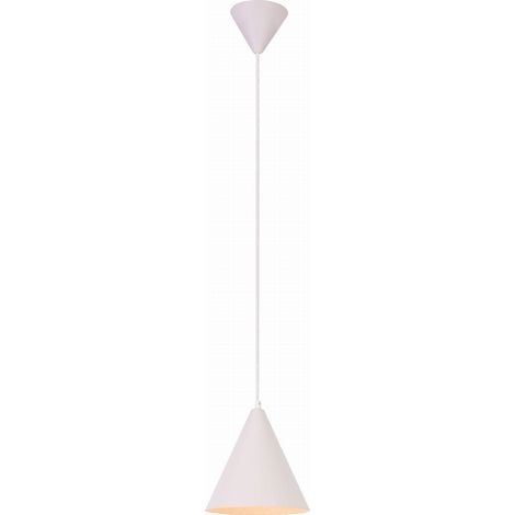 Lampada a sospensione Candellux VOSS bianca Ø20 E27