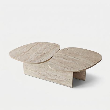 Tavolino da salotto design moderno Stones (1/3)