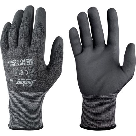GUANTI PRECISION FLEX COMFY  TG. 9 ANTRACITE (1/2)