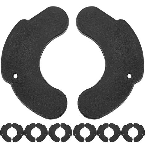 paires de supports d'haltères pratiques, coussinets antichoc pour haltères, outils de fitness (1/3)