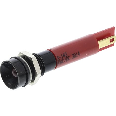 Voyant LED lumineux Rouge RS PRO, dia. 8mm, IP67 ( Prix pour 1 )