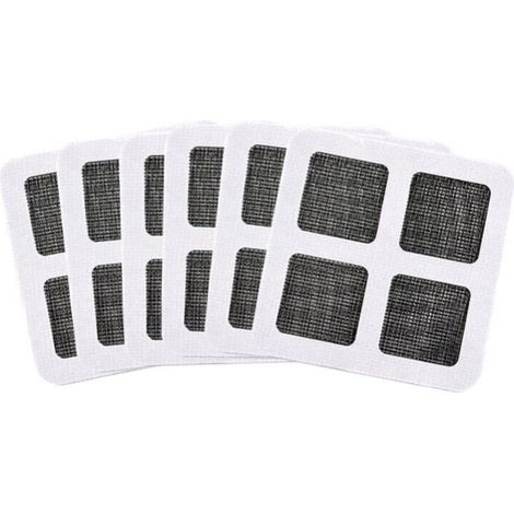 24-teiliges Reparaturband für Mückengitter, Reparaturflicken für Mückengitter, Fensterreparaturaufkleber, Reparaturset für Mückengitter (6er-Pack) FLITI (1/3)