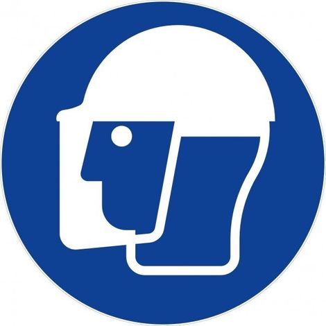 Disco di obbligo Diametro 300 - porta cuffie e visiera di protezione 402