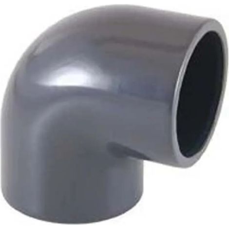 Codo PVC Cepex 01730 90° resistente químico UV