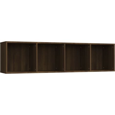 Maison Exclusive - Libreria/Mobile TV Rovere Marrone 143x30x36cm Legno Multistrato
