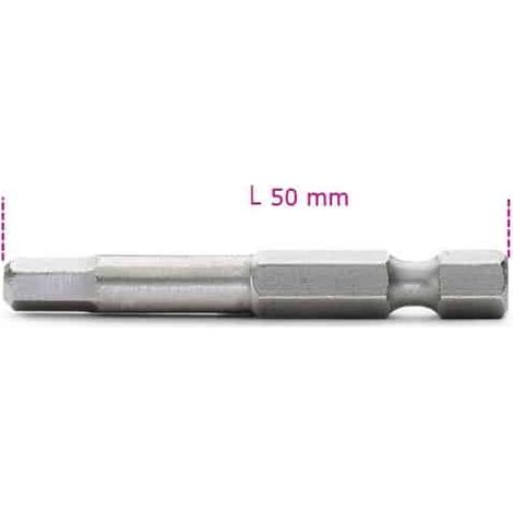 BETA Embout 1/4" pour vis 6 pans creux - 862PE - 50 mm - 5 mm