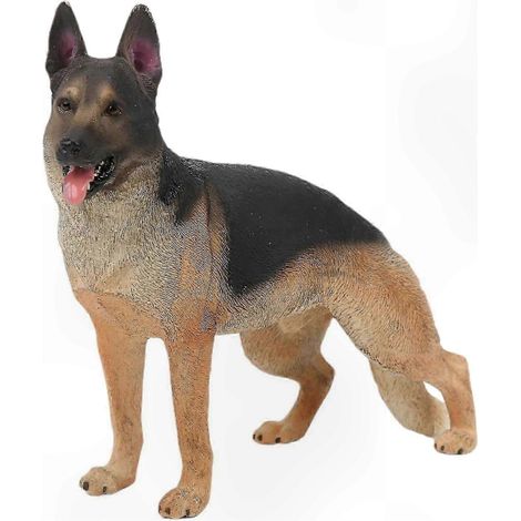 Peluche Berger Allemand Réaliste pour Décoration Intérieure (1/5)