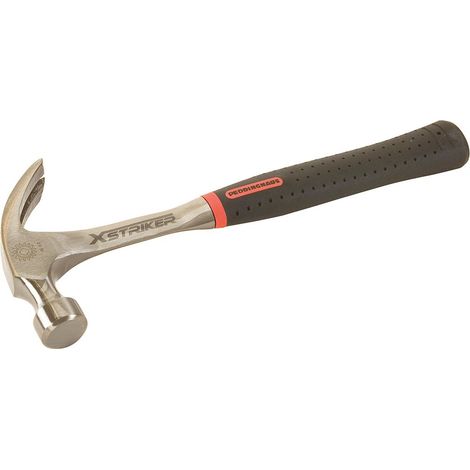 Marteau de charpentier, Argent/Noir, 560 g