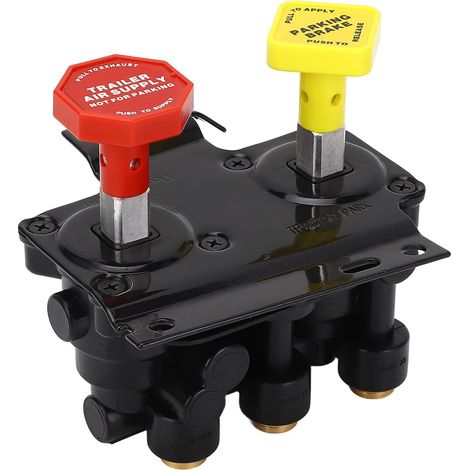 Dashboard Control Valve Module 85123221 Kn20619 20560009 for Trucks – Metal Parking Brake Valve Replacement, Stable Performance, Haldex Compatible (1/5)