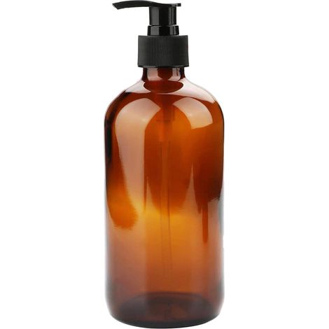 Flacon Pompe Vide - 500 ml - Pour Sauce Cuisine Liquide Savon Huiles Essentielles Lotion Produits Bio - 1 Pièce
