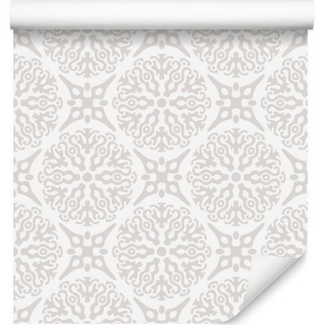 Papel pintado abstracto ornamental para salón y dormitorio, 50x1000 cm. (1/5)