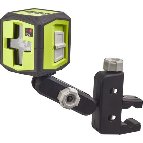 Laser Croix Vert - Niveau Laser Automatique, Alignement Carrelage Cadres, Haute Visibilité, Portée 15m - Inclus Pince de Fixation (1/5)