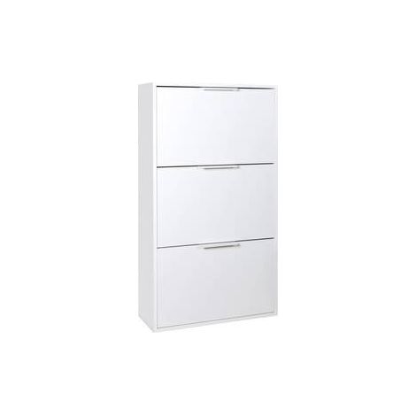 SCARPIERA 3A DOPPIA 119,4X24,8X65CM BIANCO