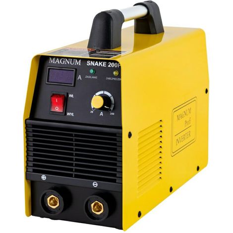 SPAWARKA INVERTER SNAKE 200P WYŚWIETLACZ SNA 200IIW MAGNUM SNAKE 200P 230V 200A/60%