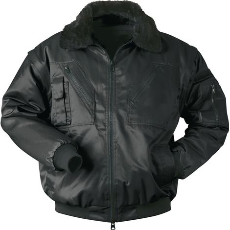 Gr .XL (58/60) RONDANE PILOTJACKE schwarz RONDANE PILOT JACKET (1/3)
