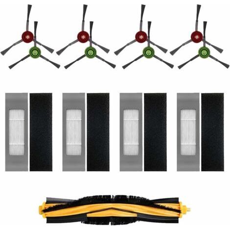 (13 Pièces)Filtre Brosse de Rechange Ensemble d'accessoires pour Aspirateur Robot Ecovacs DEEBOT N8 N8+ N8 Pro N8 Pro+ (1/5)