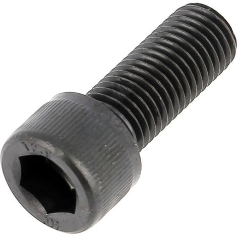 TCHC M12X45 Pas 150 Acier 12.9 Noir Filetage Total DIN 912 (1/2)