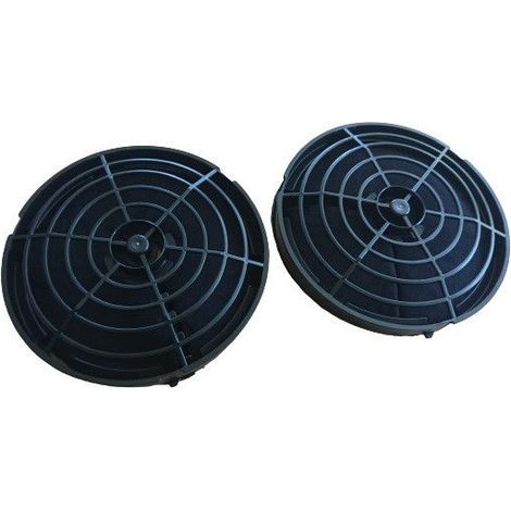 Lot de 2 filtres charbons (482000009736) Hotte WHIRLPOOL, IKEA WHIRLPOOL (1/2)